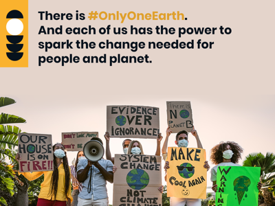 World Environment day protesters