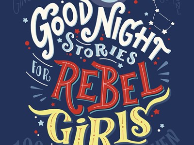 Book Cover of Good Night Stories for Rebel Girls by Elena Favilli