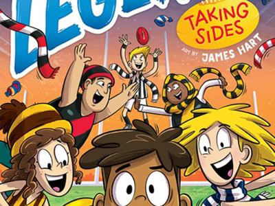 Book Cover of Little Legends Taking Sides by Nicole Hayes